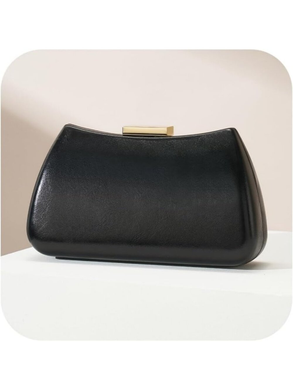 Stylish Black Evening Clutch Purse for Women - Perfect Wedding Handbag Accessory